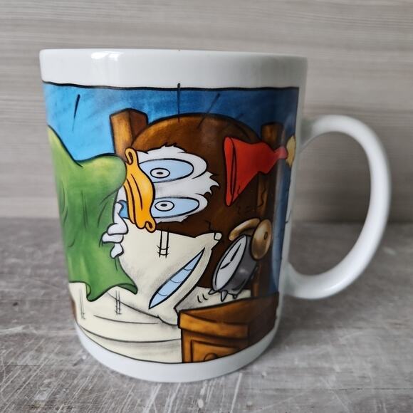 Disney Store Donald Duck Mug X-Large Jumbo Thailand Vintage Need Boost in Roost - Picture 7 of 10